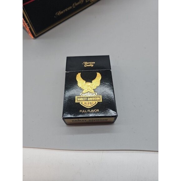 Vintage Harley Davidson Carton Of HD Cigarettes Rare Collectible - Picture 6 of 12